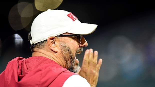 Alabama softball coach Patrick Murphy
